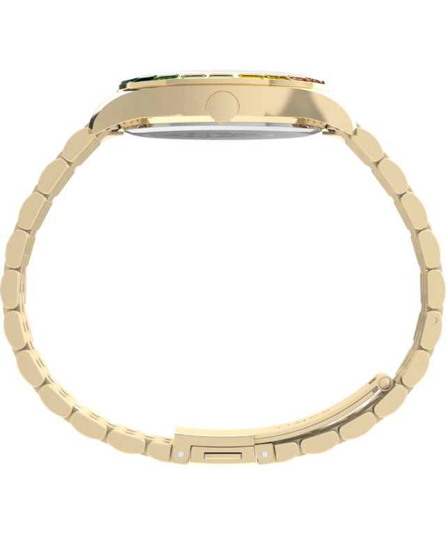 TW2Y19700 Timex x Jacquie Aiche Cosmic Nights 36mm Stainless Steel Bracelet Watch Profile Image