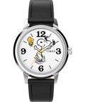 TW2Y19900 Timex x Peanuts® Marlin® 75th Anniversary Edition 38mm Leather Strap Watch  Primary Image