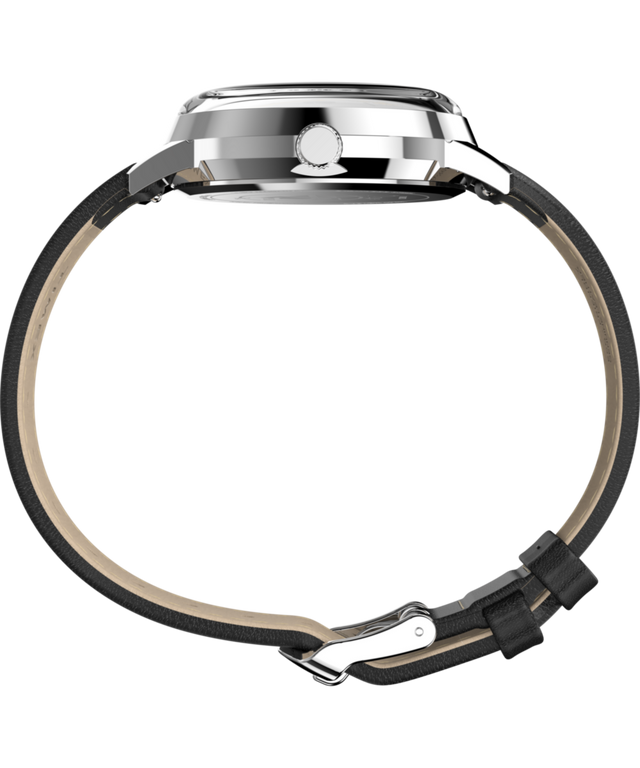 TW2Y19900 Timex x Peanuts® Marlin® 75th Anniversary Edition 38mm Leather Strap Watch  Profile Image