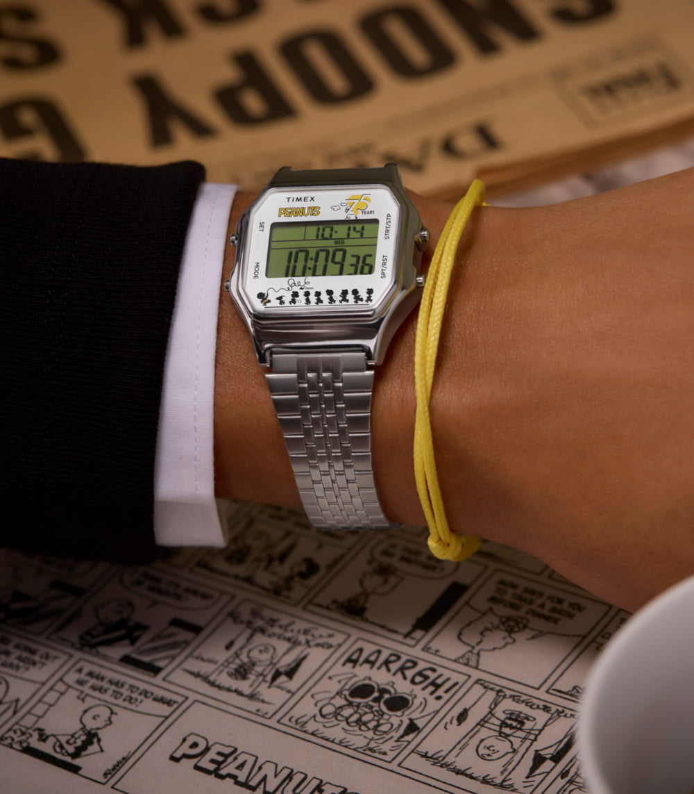 Peanuts® x Timex T80 75th Anniversary Edition 34mm Stainless Steel