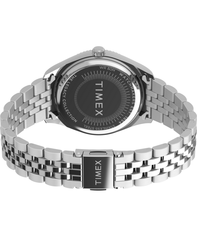 TW2Y20100 Timex Legacy Celestial 36mm Stainless Steel Bracelet Watch Caseback with Attachment Image