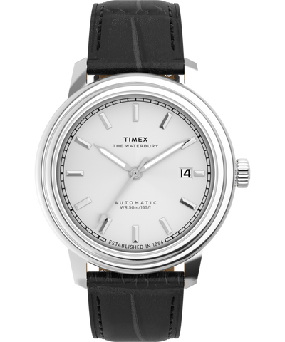 TW2Y22900 Waterbury Metropolitan Automatic 41mm Leather Strap Watch  Primary Image