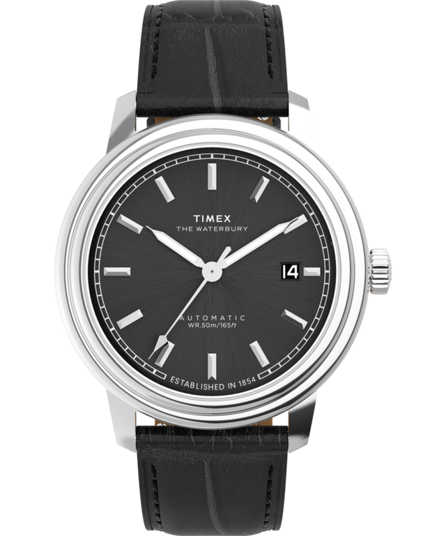 TW2Y23000 Waterbury Metropolitan Automatic 41mm Leather Strap Watch  Primary Image