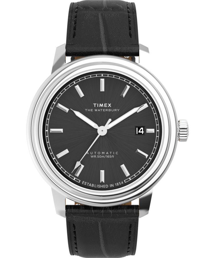 TW2Y23000 Waterbury Metropolitan Automatic 41mm Leather Strap Watch  Primary Image