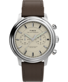 TW2Y23500 Waterbury Metropolitan Chronograph 41mm Leather Strap Watch  Primary Image