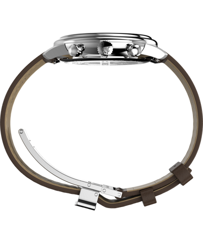 TW2Y23500 Waterbury Metropolitan Chronograph 41mm Leather Strap Watch  Profile Image