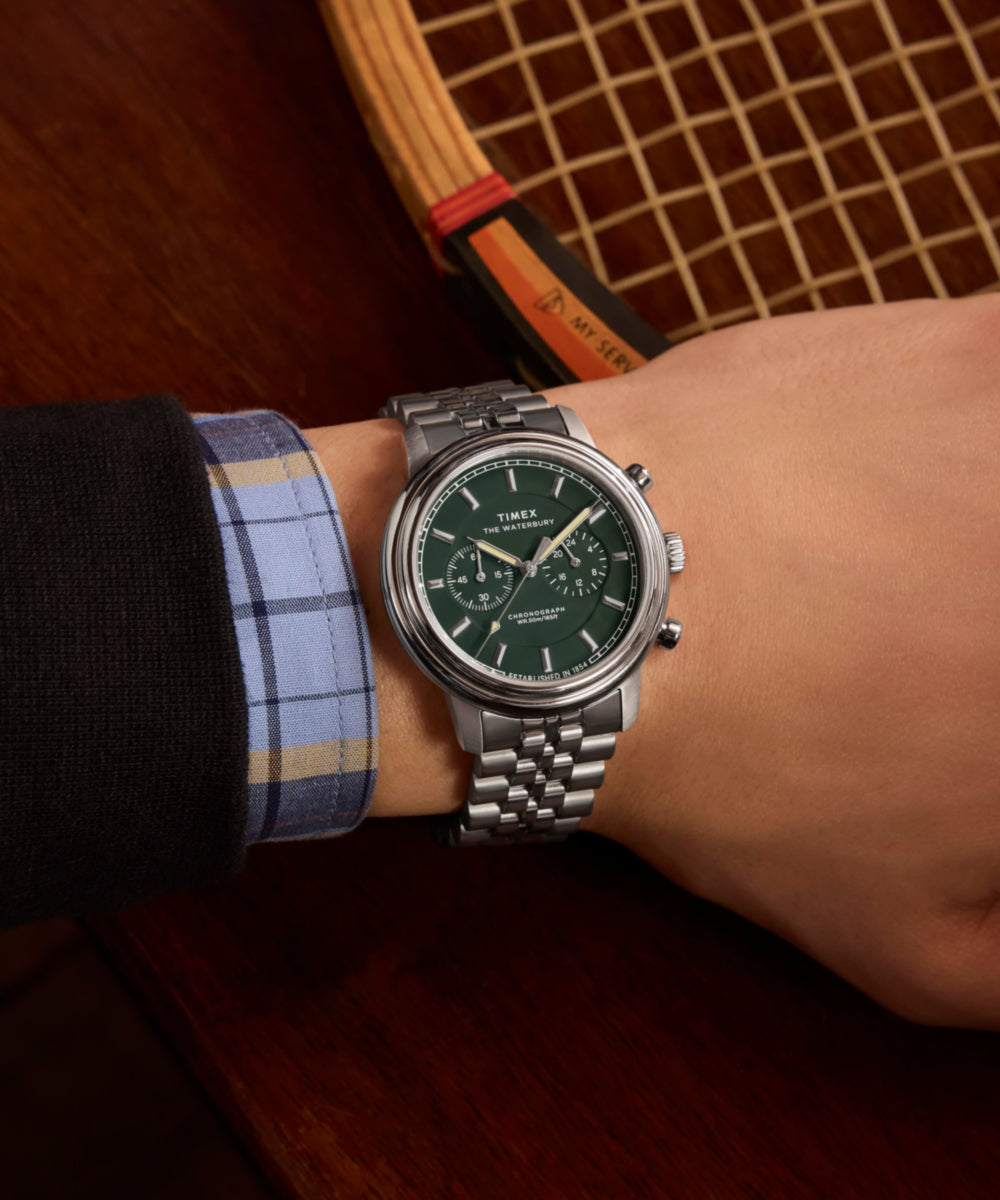 Waterbury Metropolitan Chronograph 41mm Stainless Steel Bracelet