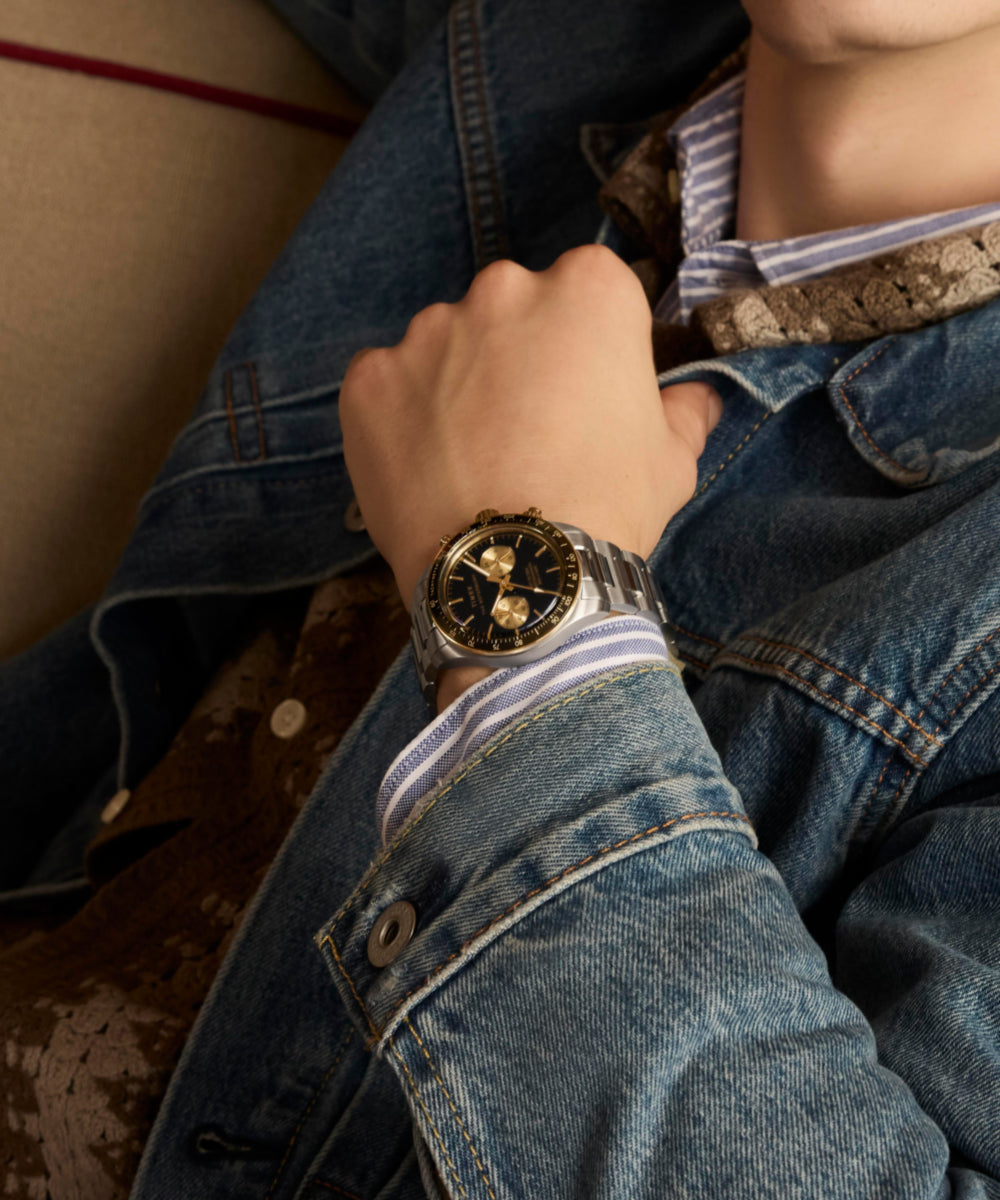 Waterbury Heritage Chronograph 39mm Stainless Steel Bracelet Watch