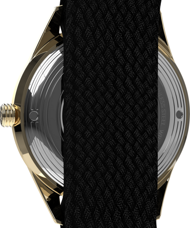 TW2Y24300 Marlin® Jet Automatic 38mm Fabric Strap Watch Caseback Image