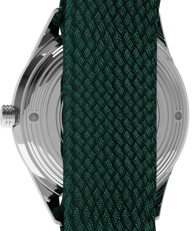 TW2Y24400 Marlin® Jet Automatic 38mm Fabric Strap Watch Caseback Image