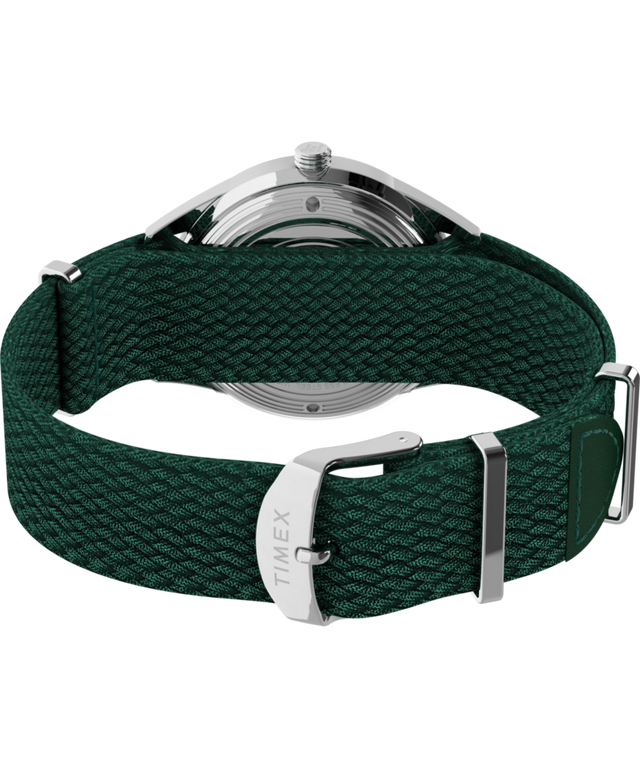 TW2Y24400 Marlin® Jet Automatic 38mm Fabric Strap Watch Caseback with Attachment Image