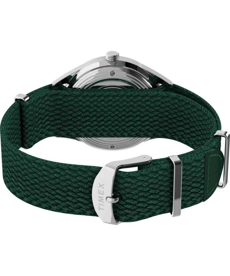 TW2Y24400 Marlin® Jet Automatic 38mm Fabric Strap Watch Caseback with Attachment Image