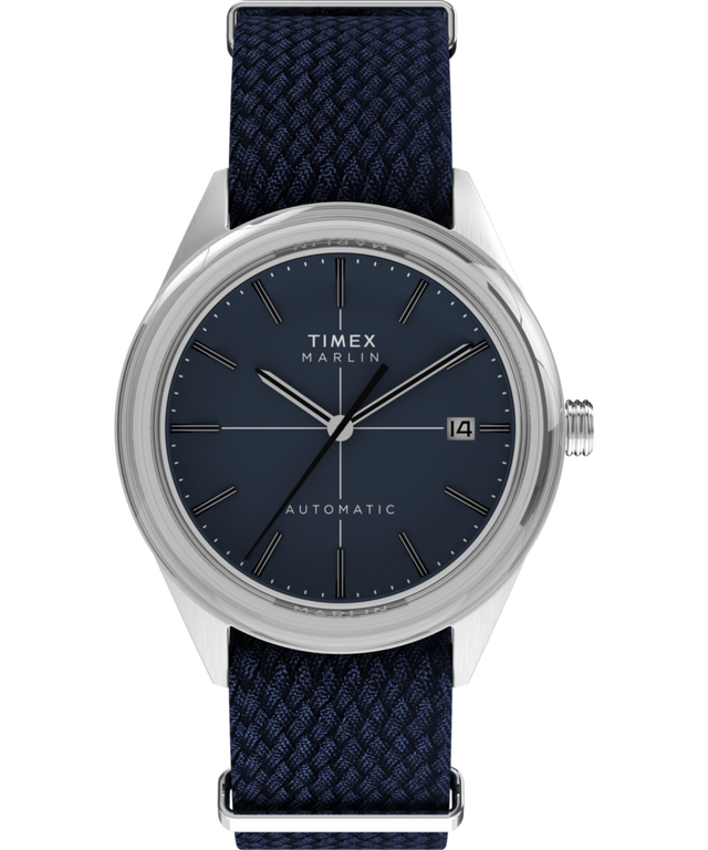 Marlin® Jet Automatic 38mm Fabric Strap Watch - TW2Y24500 | Timex EU Marlin® Jet Automatic 38mm Fabric Strap Watch - TW2Y24500 | Timex EU