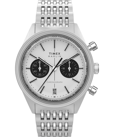 TW2Y24600 Marlin® Jet Quartz Chronograph 40mm Stainless Steel Bracelet Watch Primary Image