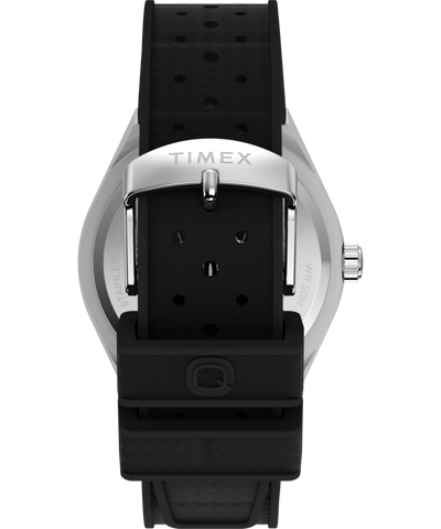 TW2Y24900 Q Timex Continental GMT 39mm Synthetic Rubber Watch  Strap Image