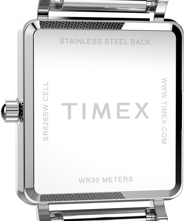 TW2Y26300 Transcend 22mm Stainless Steel Bracelet Watch Caseback Image
