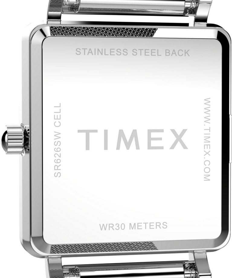 TW2Y26300 Transcend 22mm Stainless Steel Bracelet Watch Caseback Image