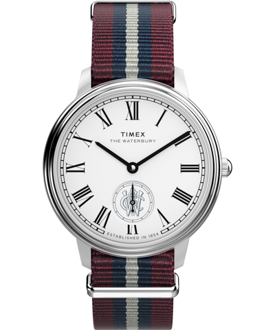 TW2Y27600 Waterbury Metropolitan Sub-Second 39mm Fabric Strap Watch Primary Image