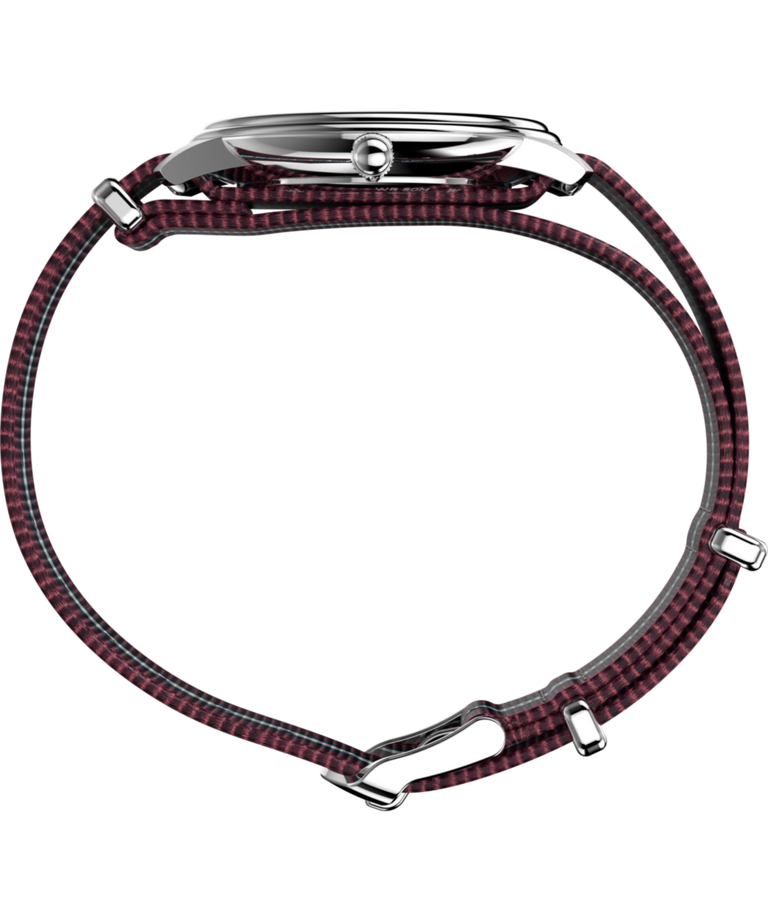 TW2Y27600 Waterbury Metropolitan Sub-Second 39mm Fabric Strap Watch Profile Image