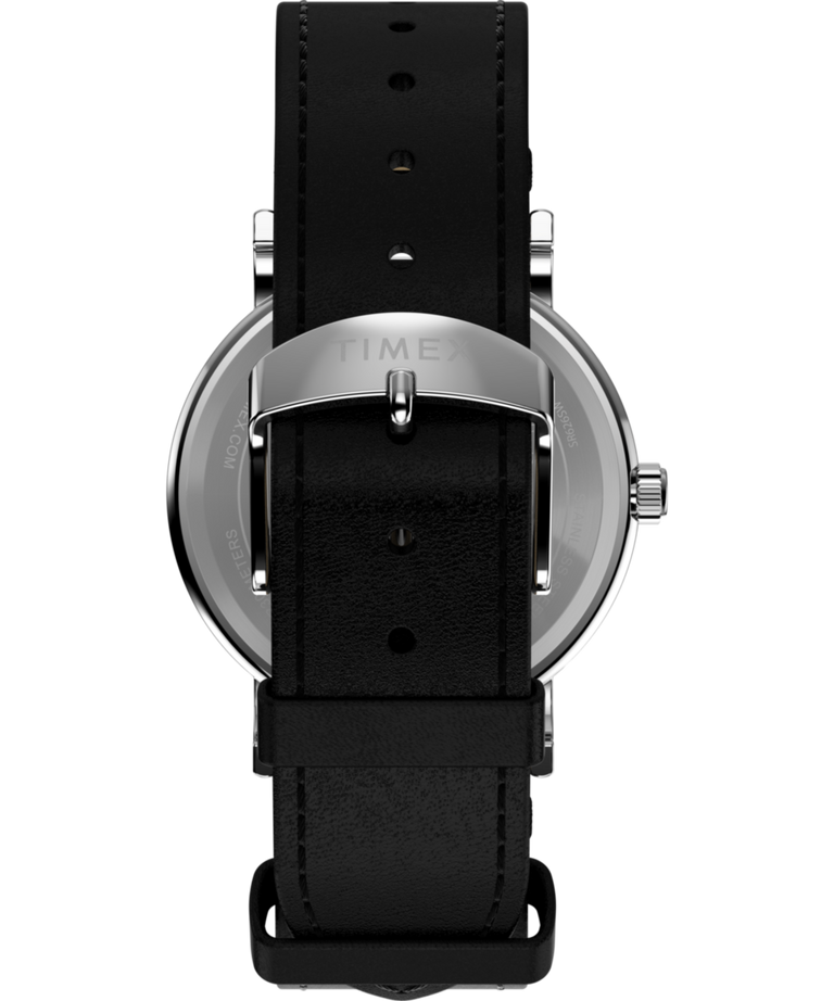 TW2Y31000 Peanuts® x Timex Weekender Snoopy Dancing 38mm Leather Strap Watch Strap Image