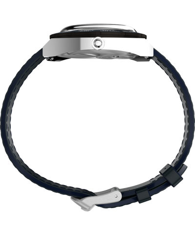 TW2Y31400 Q Timex® 1972 World Time 39mm Leather Strap Watch Profile Image