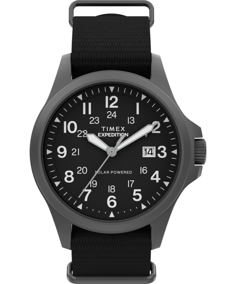 Expedition® Field Post Solar 41mm Eco-Conscious Fabric Strap Watch Expedition® Field Post Solar 41mm Eco-Conscious Fabric Strap Watch