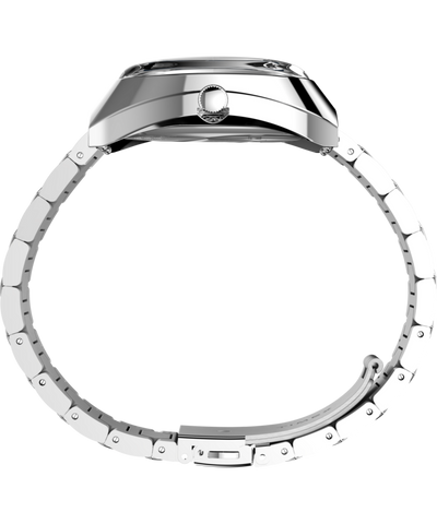 TW2Y33100 Q Timex® 1972 Time Machine Reissue 39mm Stainless Steel Bracelet Watch Profile Image