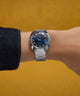 TW2Y33100 Q Timex® 1972 Time Machine Reissue 39mm Stainless Steel Bracelet Watch Primary Wrist Image