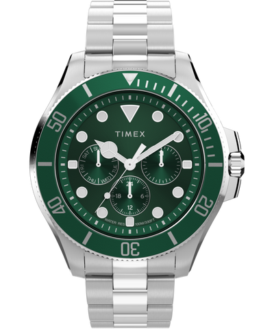 TW2Y33200 Harborside Coast Multifunction 43mm Stainless Steel Bracelet Watch Primary Image