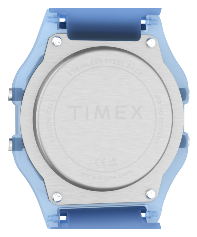 TW2Y34200 Timex T80 34mm Resin Strap Watch Caseback Image
