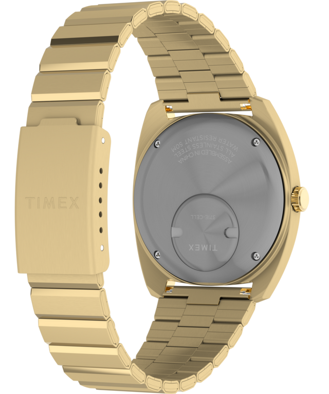 Q Timex® 1975 Enigma 37mm Stainless Steel Bracelet Watch Q Timex® 1975 Enigma 37mm Stainless Steel Bracelet Watch