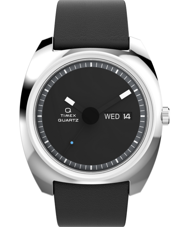 Q Timex® 1975 Enigma 37mm Leather Strap Watch - TW2Y34500 | Timex EU Q Timex® 1975 Enigma 37mm Leather Strap Watch - TW2Y34500 | Timex EU
