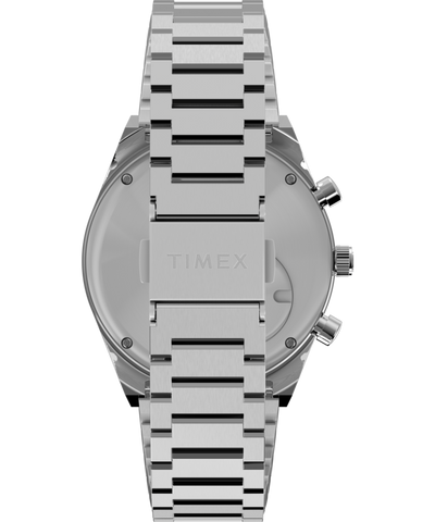 TW2Y34800 Q Timex® Falcon Eye Chronograph 40mm Stainless Steel Bracelet Watch Strap Image