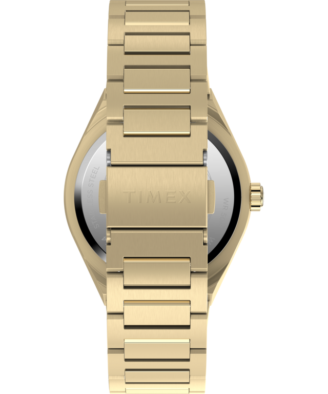 Q Timex® Continental Day and Date 39mm Stainless Steel Bracelet