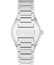 TW2Y35200 Q Timex® Continental Day and Date 39mm Stainless Steel Bracelet Watch Strap Image