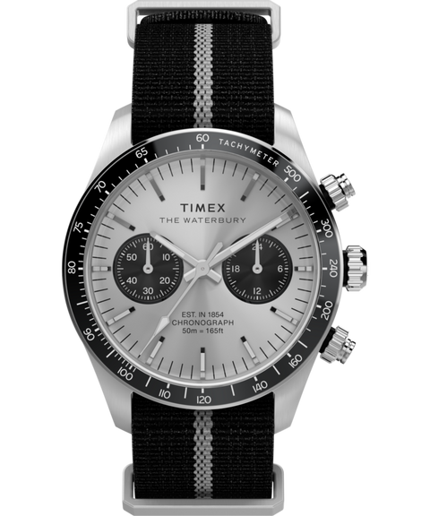 Waterbury Heritage Chronograph 39mm Fabric Strap Watch - TW2Y35500