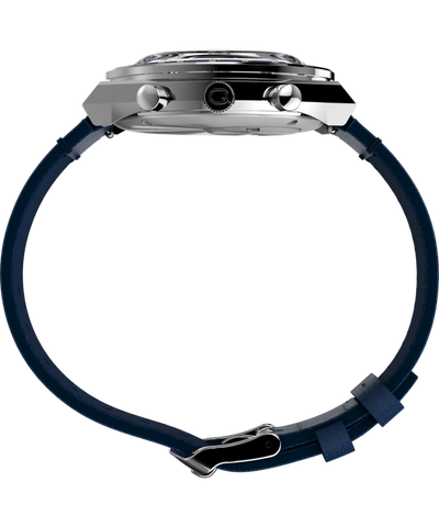 TW2Y36100 Q Timex® Chronograph 40mm Leather Strap Watch Profile Image