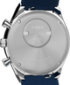 TW2Y36100 Q Timex® Chronograph 40mm Leather Strap Watch Caseback Image