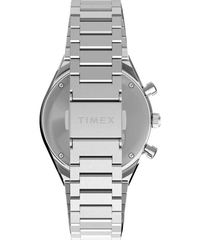 TW2Y36200 Q Timex® Chronograph 40mm Stainless Steel Bracelet Watch Strap Image
