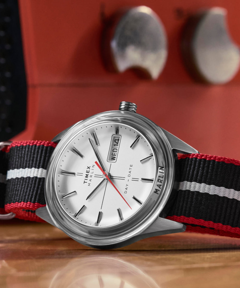 Marlin® Jet Quartz 38mm Fabric Strap Watch - TW2Y37300 | Timex EU