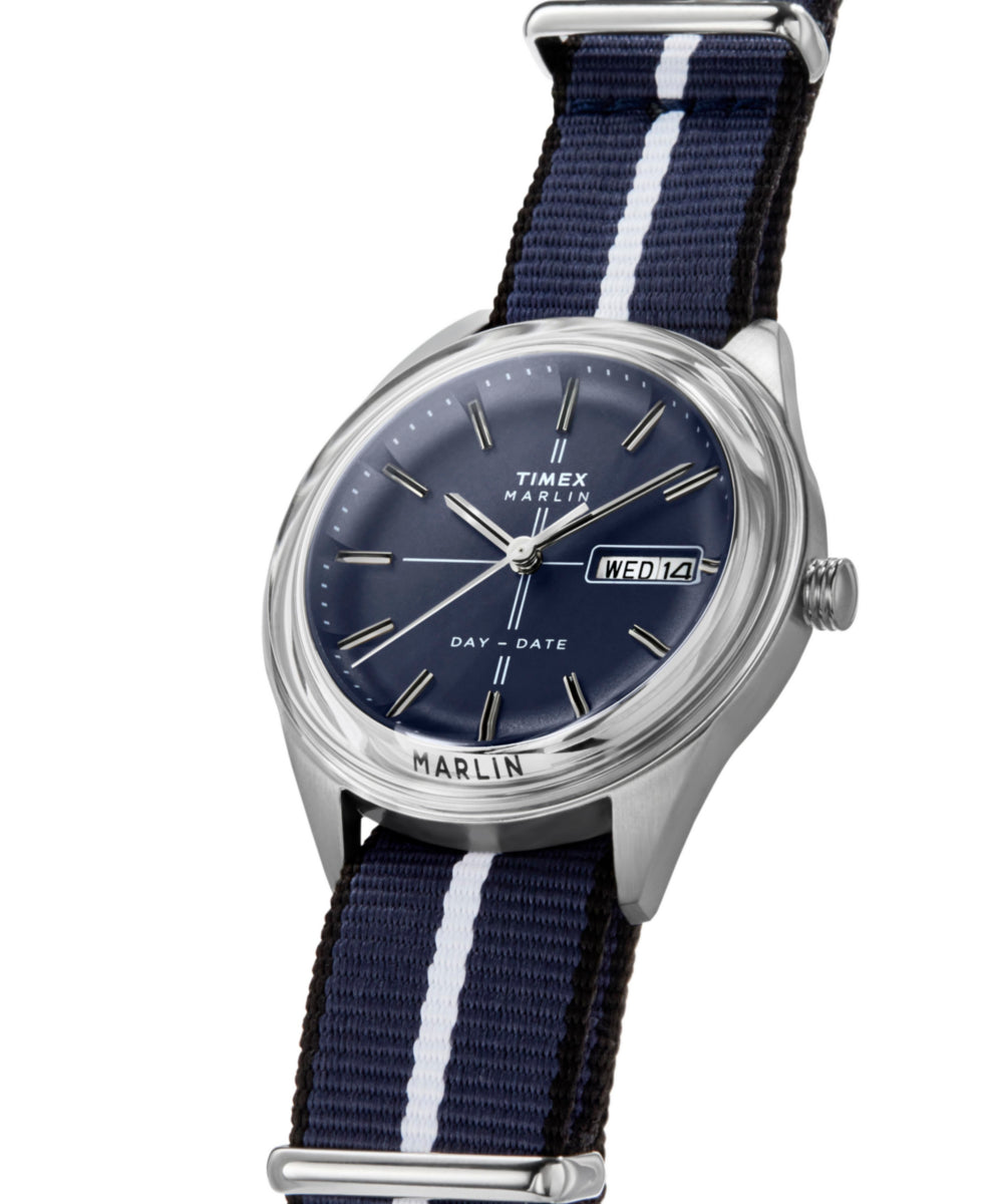Marlin® Jet Quartz 38mm Fabric Strap Watch - TW2Y37400 | Timex EU