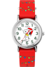 TW2Y39500 Timex x Peanuts® Weekender Snoopy Santa Hat 31mm Fabric Strap Watch Primary Image