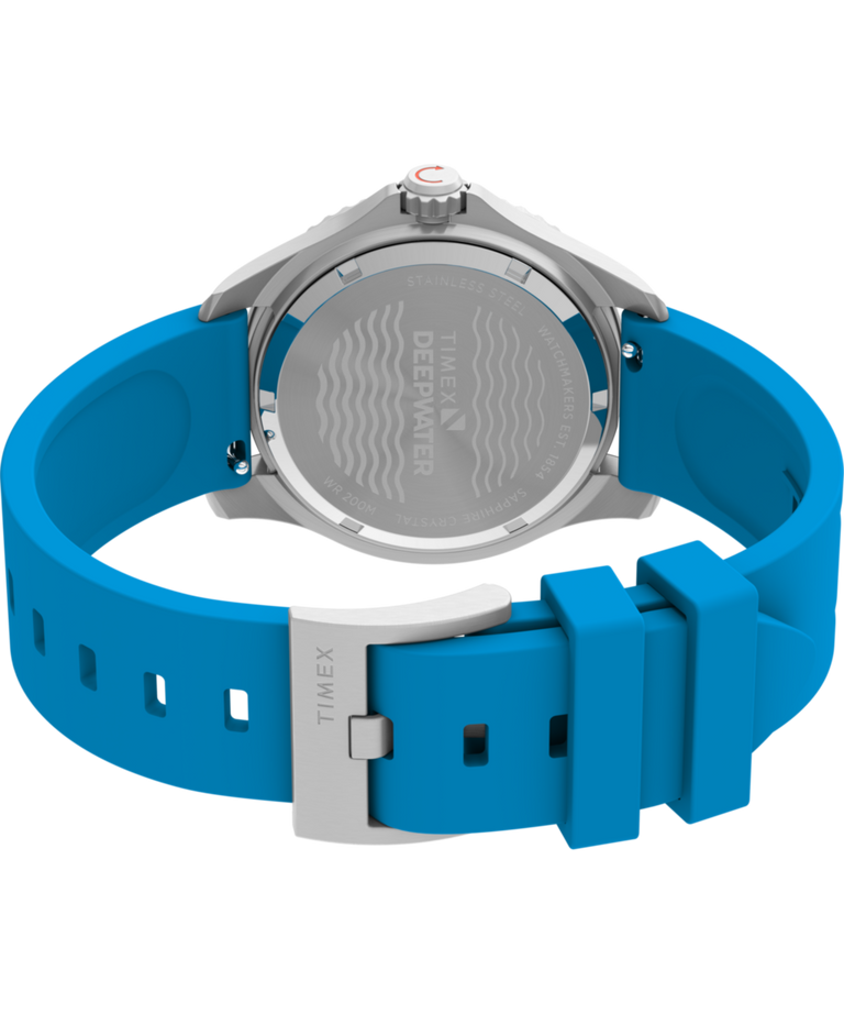 TW2Y40400 Deepwater Meridian 200 38mm HNBR Rubber Strap Watch Caseback with Attachment Image