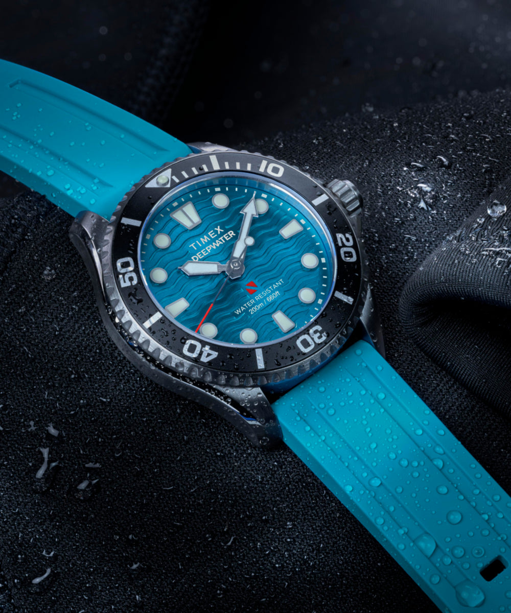 Deepwater Meridian 200 38mm HNBR Rubber Strap Watch - TW2Y40400