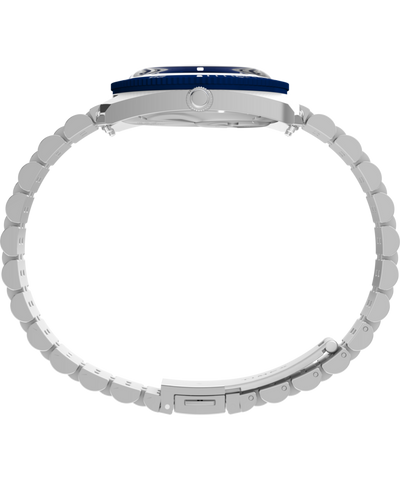 TW2Y44400 Q Timex® 1971 Velocity 36mm Stainless Steel Bracelet Watch Profile Image