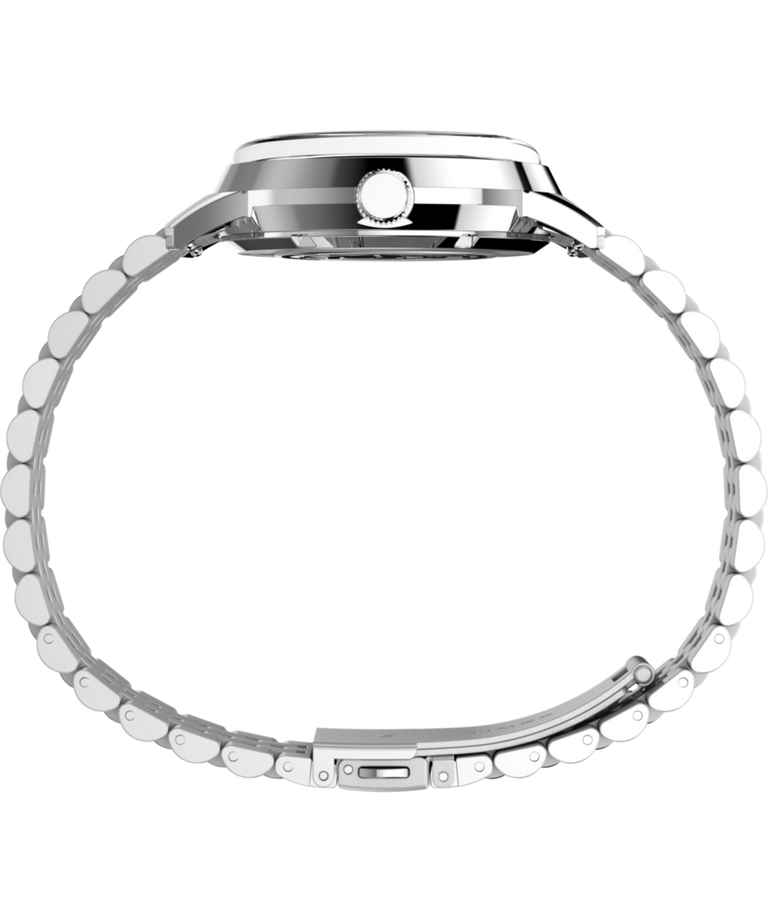 TW2Y45000 Peanuts® x Timex  Marlin® Automatic 75th Anniversary 40mm Stainless Steel Bracelet Watch Profile Image