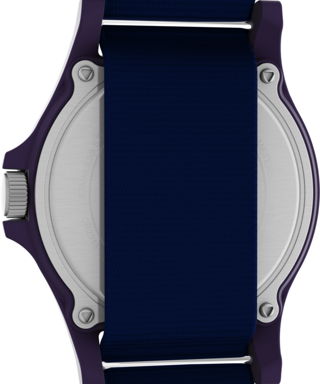 TW2Y46200 Timex x Fortnite Acadia 40mm Fabric Strap Watch Caseback Image