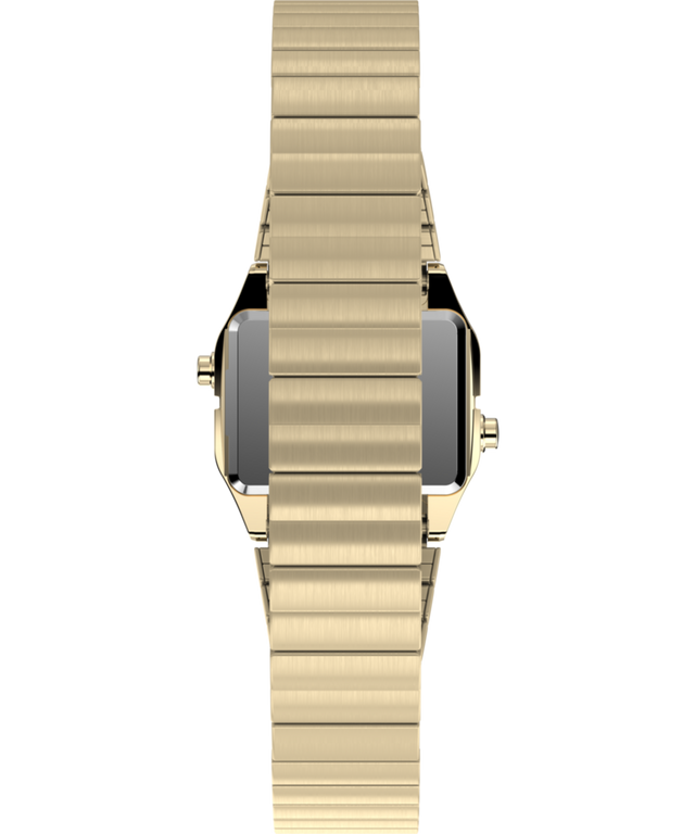 TW2Y46600 Teeny Tiny Timex Endorsed by Dimepiece 20mm Stainless Steel Expansion Band Watch with Perfect Fit Strap Image