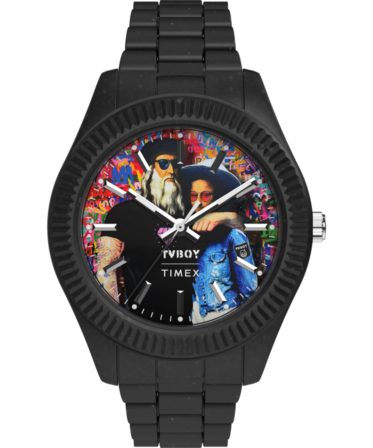 TW2Y46700 Timex Legacy Ocean x TVBOY 42mm #tide Material Bracelet Watch Primary Image
