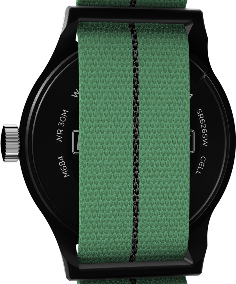 TW2Y47100 Monopoly x Timex MK1 36mm Fabric Strap Watch Caseback Image